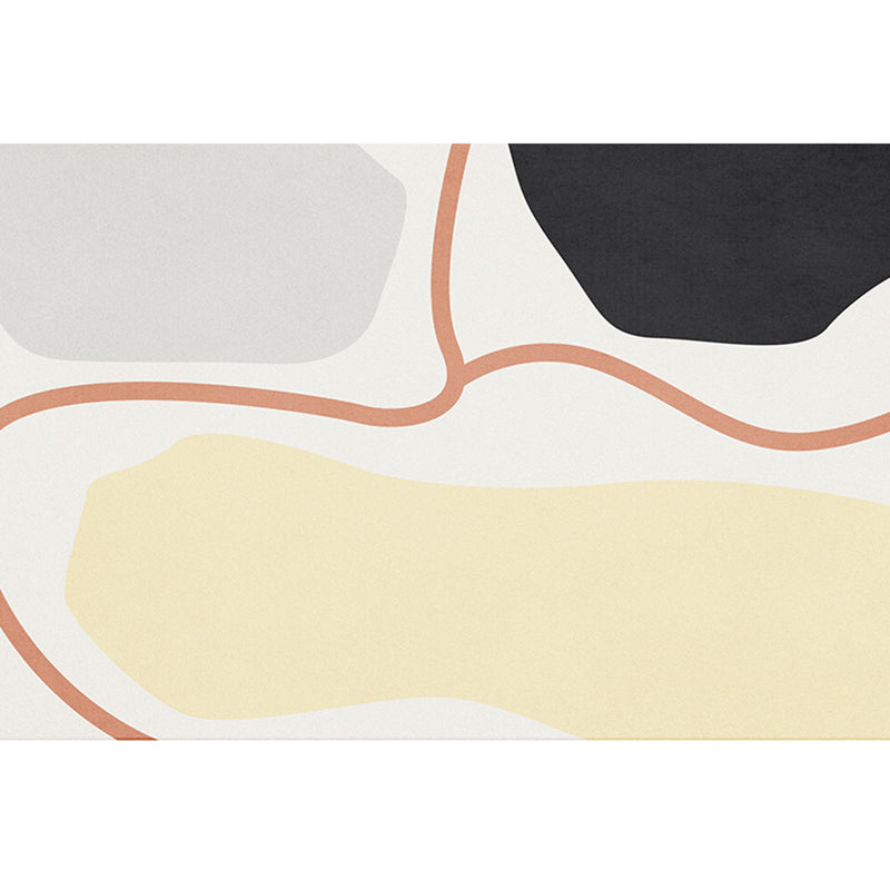 Southwestern Living Room Rug Multicolor Color Block Carpet Polypropylene Non-Slip Stain-Resistant Rug Light Yellow Clearhalo 'Area Rug' 'Rug' 2242141