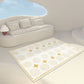 Casual Multi Color Relaxing Rug Synthetics Colorblock Carpet Non-Slip Backing Washable Rug for Bedroom Clearhalo 'Area Rug' 'Rug' 2242164