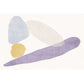 Casual Multi Color Relaxing Rug Synthetics Colorblock Carpet Non-Slip Backing Washable Rug for Bedroom Purple Clearhalo 'Area Rug' 'Rug' 2242170