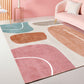 Cute Bedroom Rug Multi-Color Colorblock Rug Polyster Non-Slip Backing Machine Washable Carpet Clearhalo 'Area Rug' 'Rug' 2242177