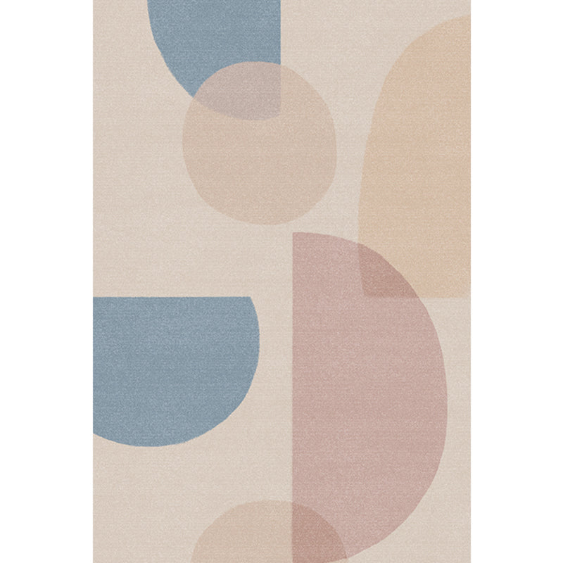 Simple Colorblock Rug Morandi Color Southwestern Carpet Polypropylene Anti-Slip Washable Indoor Rug for Decor Beige Clearhalo 'Area Rug' 'Rug' 2242258