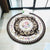 Multi Color Vintage Rug Polypropylene Floral Print Carpet Non-Slip Machine Washable Rug for Decoration Coffee 2'7" x 2'7" Clearhalo 'Area Rug' 'Rugs' 'Vintage' Rug' 2242279