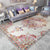 Shabby Chic Abstract Rug Multi-Color Polyster Indoor Rug Anti-Slip Backing Washable Carpet for Decoration Red Clearhalo 'Area Rug' 'Rugs' 'Shabby Chic' Rug' 2242305