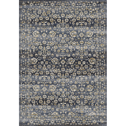 Country Living Room Rug Multi Color Geometric Carpet Polypropylene Non-Slip Backing Machine Washable Rug Dark Gray Clearhalo 'Area Rug' 'Rugs' 'Shabby Chic' Rug' 2242341