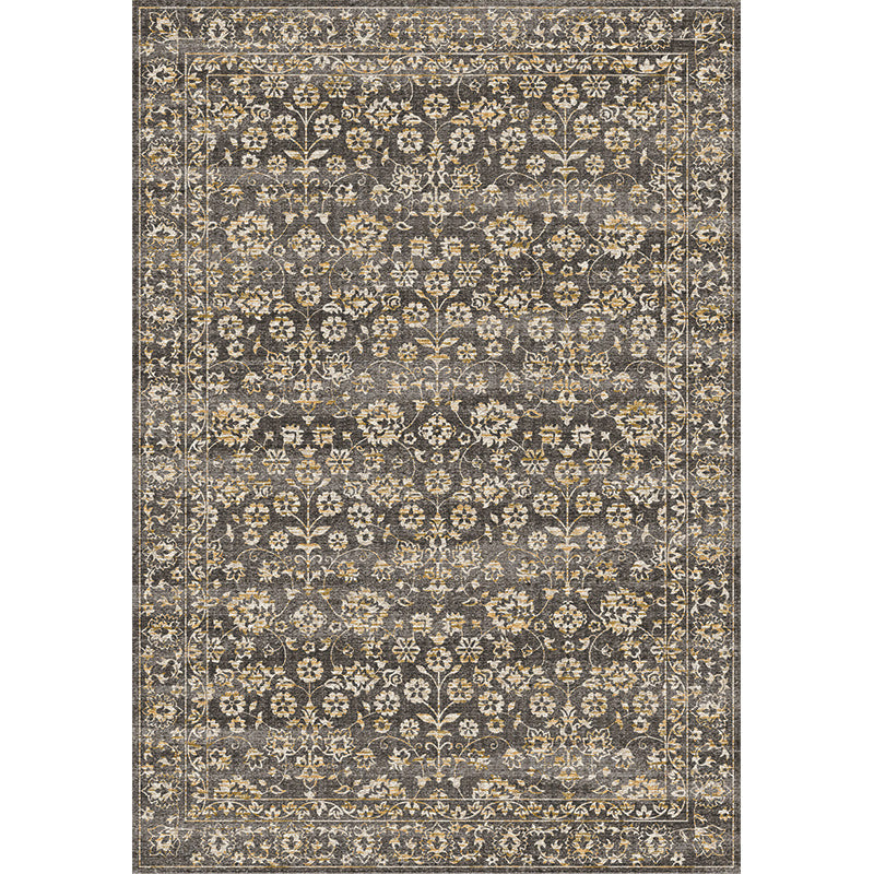 Country Living Room Rug Multi Color Geometric Carpet Polypropylene Non-Slip Backing Machine Washable Rug Khaki Clearhalo 'Area Rug' 'Rugs' 'Shabby Chic' Rug' 2242342