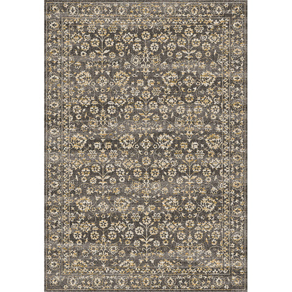 Country Living Room Rug Multi Color Geometric Carpet Polypropylene Non-Slip Backing Machine Washable Rug Khaki Clearhalo 'Area Rug' 'Rugs' 'Shabby Chic' Rug' 2242342