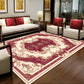 Multicolor Vintage Rug Polypropylene Geometric Area Rug Anti-Slip Backing Washable Carpet for Room Crimson Clearhalo 'Area Rug' 'Rugs' 'Vintage' Rug' 2242403