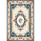 Southwestern Parlor Rug Multi Colored Floral Print Area Carpet Polyster Non-Slip Backing Pet Friendly Rug Clearhalo 'Area Rug' 'Rugs' 'Vintage' Rug' 2242462
