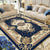 Multi Colored Living Room Rug Olden Floral Pattern Carpet Polyster Easy Care Machine Washable Indoor Rug Dark Blue Clearhalo 'Area Rug' 'Rugs' 'Vintage' Rug' 2242501