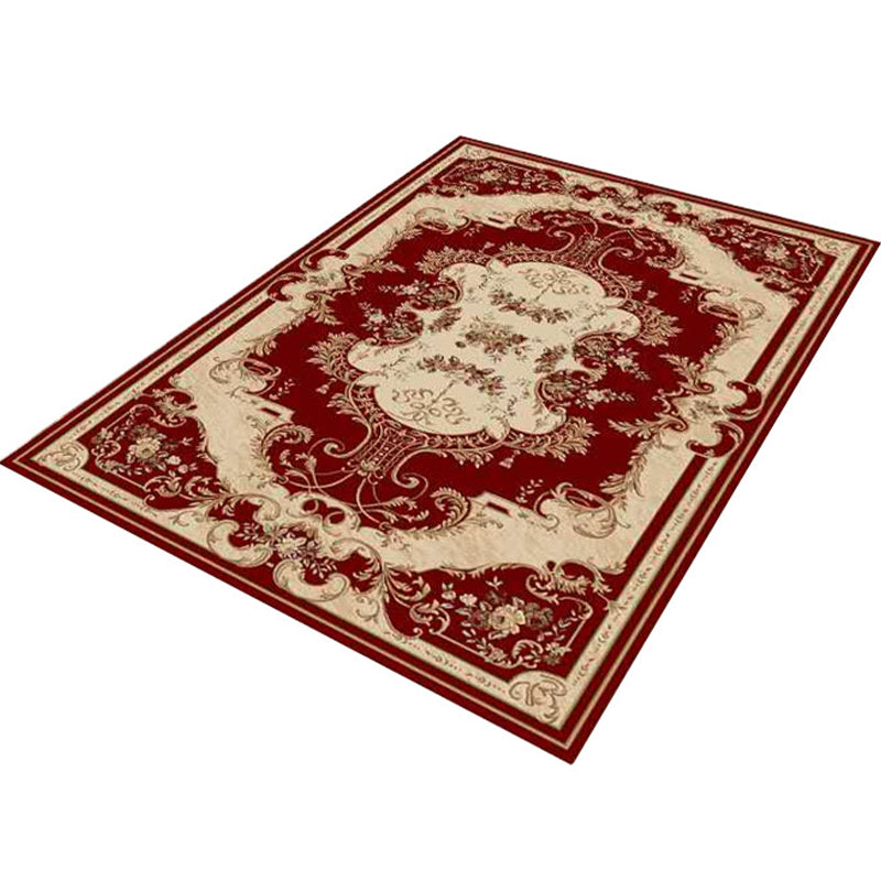 Vintage Western Rug Multicolor Floral Printed Area Carpet Easy Care Washable Indoor Rug for Decoration Clearhalo 'Area Rug' 'Rugs' 'Vintage' Rug' 2242515