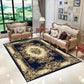 Vintage Western Rug Multicolor Floral Printed Area Carpet Easy Care Washable Indoor Rug for Decoration Black Clearhalo 'Area Rug' 'Rugs' 'Vintage' Rug' 2242523