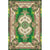 Multi-Color Vintage Rug Synthetics Geometric Area Carpet Non-Slip Backing Easy Care Indoor Rug for Parlor Green Clearhalo 'Area Rug' 'Rugs' 'Vintage' Rug' 2242594