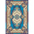 Multi-Color Vintage Rug Synthetics Geometric Area Carpet Non-Slip Backing Easy Care Indoor Rug for Parlor Blue Clearhalo 'Area Rug' 'Rugs' 'Vintage' Rug' 2242602