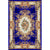 Multi-Color Vintage Rug Synthetics Geometric Area Carpet Non-Slip Backing Easy Care Indoor Rug for Parlor Royal Blue Clearhalo 'Area Rug' 'Rugs' 'Vintage' Rug' 2242606
