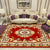 Vintage Living Room Rug Multi-Colored Floral Print Carpet Polyster Easy Care Non-Slip Backing Indoor Rug Brick Red Clearhalo 'Area Rug' 'Rugs' 'Vintage' Rug' 2242684