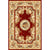Shabby Chic Floral Print Rug Multi-Color Polyster Area Rug Anti-Slip Pet Friendly Carpet for Living Room Red Clearhalo 'Area Rug' 'Rugs' 'Vintage' Rug' 2242729
