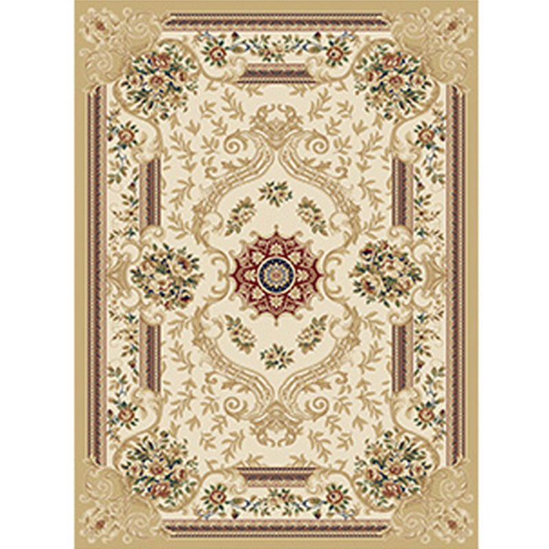Multi Colored Western Rug Polyster Floral Printed Indoor Rug Pet Friendly Easy Care Washable Carpet for Bedroom Clearhalo 'Area Rug' 'Rugs' 'Vintage' Rug' 2242767