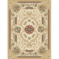Multi Colored Western Rug Polyster Floral Printed Indoor Rug Pet Friendly Easy Care Washable Carpet for Bedroom Beige 5'3" x 7'7" Clearhalo 'Area Rug' 'Rugs' 'Vintage' Rug' 2242768