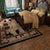 Olden Living Room Rug Multi Color Animal Print Rug Synthetics Non-Slip Backing Washable Stain-Resistant Carpet Coffee Clearhalo 'Area Rug' 'Rugs' 'Vintage' Rug' 2242794