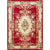 Multi-Colored Olden Rug Polypropylene Floral Printed Area Carpet Non-Slip Backing Pet Friendly Rug for Decoration Red Clearhalo 'Area Rug' 'Rugs' 'Shabby Chic' Rug' 2242810