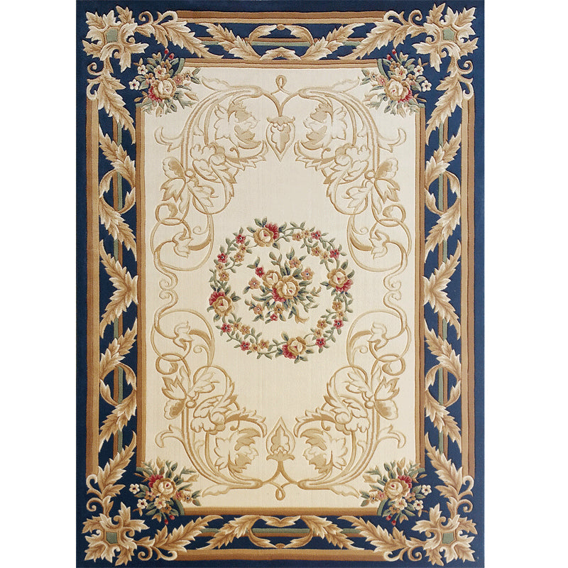 Multi-Colored Olden Rug Polypropylene Floral Printed Area Carpet Non-Slip Backing Pet Friendly Rug for Decoration Clearhalo 'Area Rug' 'Rugs' 'Shabby Chic' Rug' 2242812