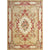 Multi-Colored Olden Rug Polypropylene Floral Printed Area Carpet Non-Slip Backing Pet Friendly Rug for Decoration Beige 5'3" x 7'7" Clearhalo 'Area Rug' 'Rugs' 'Shabby Chic' Rug' 2242822