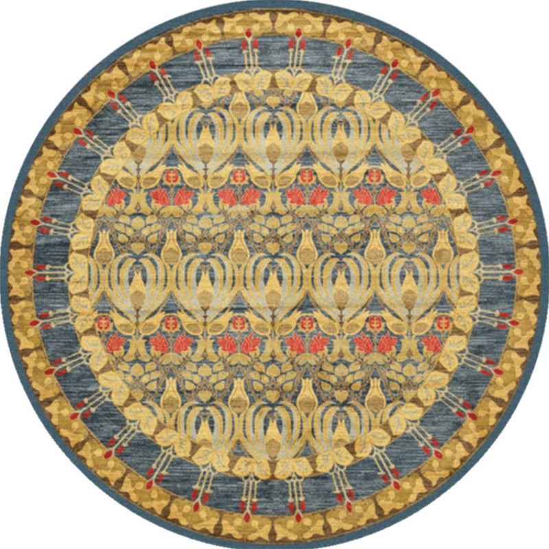 Moroccan Tribal Print Rug Multi-Color Polyster Area Carpet Non-Slip Backing Washable Indoor Rug for Parlor Clearhalo 'Area Rug' 'Moroccan' 'Rugs' Rug' 2242865