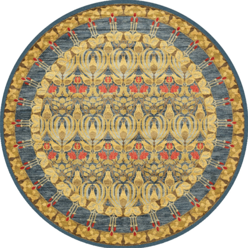 Moroccan Tribal Print Rug Multi-Color Polyster Area Carpet Non-Slip Backing Washable Indoor Rug for Parlor Clearhalo 'Area Rug' 'Moroccan' 'Rugs' Rug' 2242865
