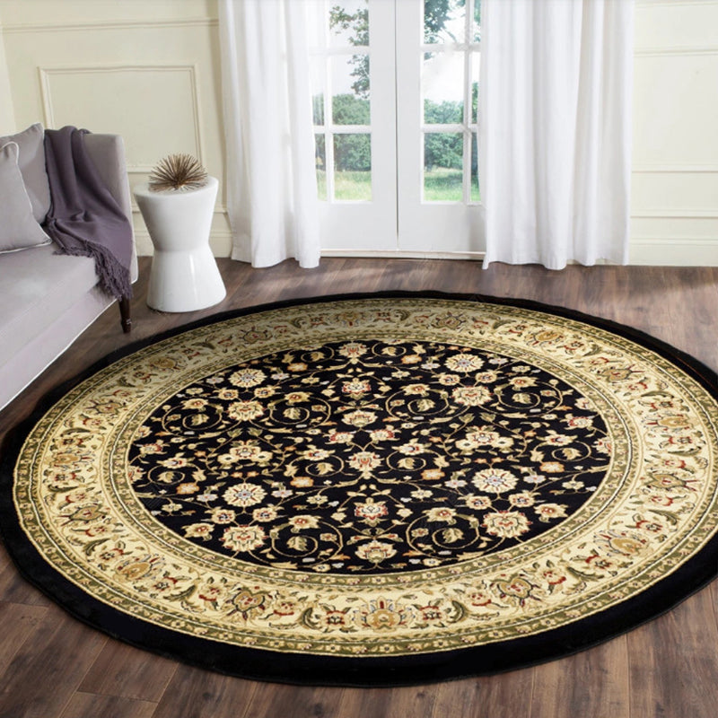 Multi-Color Living Room Rug Oriental Tribal Patterned Rug Synthetics Pet Friendly Easy Care Carpet Yellow Clearhalo 'Area Rug' 'Moroccan' 'Rugs' Rug' 2242878