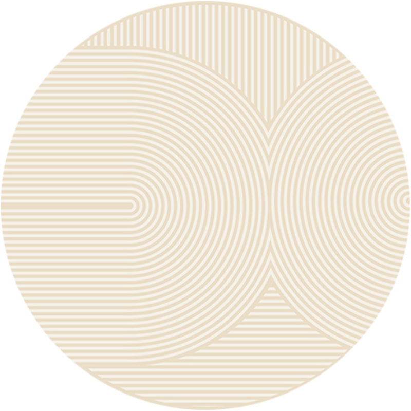 Simplicity Stripe Print Rug Multi-Color Superfine Fiber Carpet Pet Friendly Easy Care Indoor Rug for Decor Light Yellow Clearhalo 'Area Rug' 'Rug' 2244412