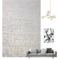 Nordic Stripe Printed Rug Multi Color Polyster Area Carpet Pet Friendly Stain-Resistant Easy Care Rug for Parlor Gray-Yellow Clearhalo 'Area Rug' 'Rug' 2244463