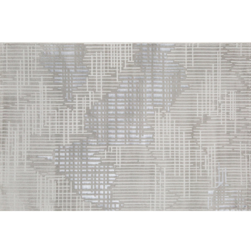Simple Multicolor Abstract Rug Polyster Americana Carpet Pet Friendly Washable Easy Care Rug for Decoration Gray-White Clearhalo 'Area Rug' 'Rug' 2244521