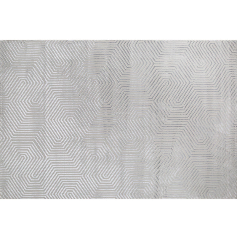 Simple Multicolor Abstract Rug Polyster Americana Carpet Pet Friendly Washable Easy Care Rug for Decoration Dark Gray-White Clearhalo 'Area Rug' 'Rug' 2244523