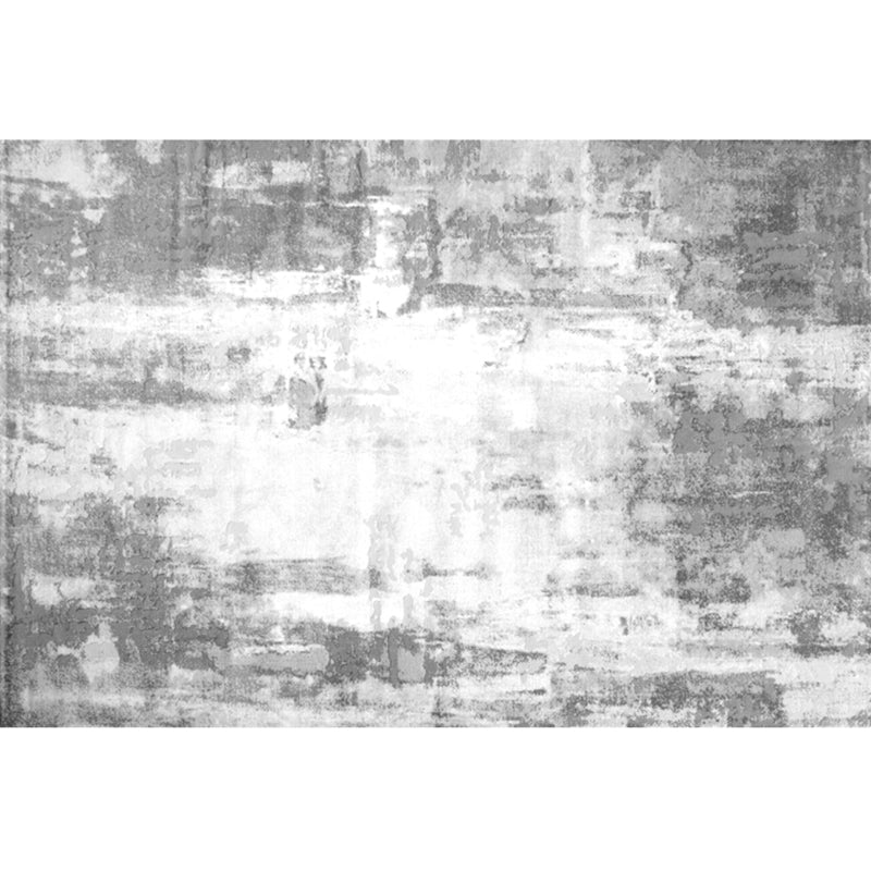 Multi-Colored Abstract Print Rug Polyster Simplicity Indoor Rug Pet Friendly Washable Carpet for Living Room Dark Gray Clearhalo 'Area Rug' 'Rug' 2244527