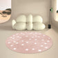 Lovely Decor Rug Multi Color Star Print Indoor Rug Polyster Non-Slip Backing Pet Friendly Carpet Pink Clearhalo 'Area Rug' 'Rug' 2244641