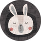 Casual Childrens Bedroom Rug Multicolor Cartoon Indoor Rug Polyster Non-Slip Easy Care Area Carpet Smoke Gray Clearhalo 'Area Rug' 'Rug' 2244694