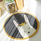 Cute Kids Room Rug Multi-Color Cartoon Pattern Rug Polyster Non-Slip Machine Washable Carpet Black Clearhalo 'Area Rug' 'Rug' 2244712