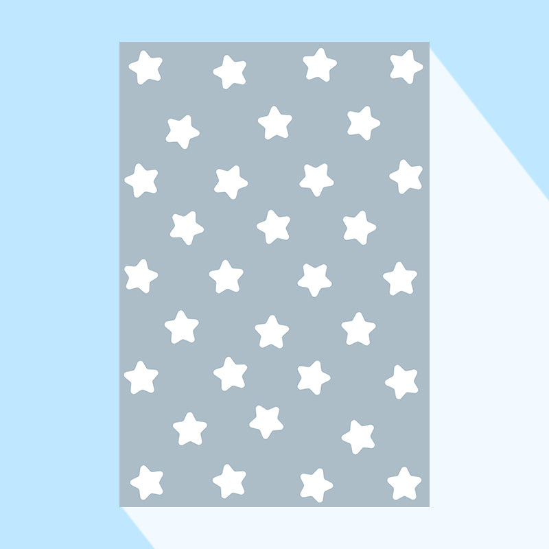 Multicolor Simple Rug Polyster Polka Dot Print Carpet Pet Friendly Non-Slip Backing Rug for Kids Bedroom Light Blue Clearhalo 'Area Rug' 'Rug' 2244741