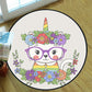 Multicolor Comfort Rug Synthetics Cartoon Print Carpet Non-Slip Pet Friendly Washable Indoor Rug for Kids White Clearhalo 'Area Rug' 'Rug' 2244768