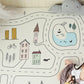 Unique Kids Room Rug Multi-Color Plant Print Rug Polyster Non-Slip Pet Friendly Stain-Resistant Rug Clearhalo 'Area Rug' 'Rug' 2244912