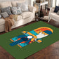 Designer Room Decor Rug Multi Color Fairy Tale Print Carpet Polyster Non-Slip Backing Pet Friendly Rug Clearhalo 'Area Rug' 'Rug' 2244974