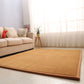 Casual Solid Color Rug Multi Colored Synthetics Indoor Rug Pet Friendly Anti-Slip Backing Carpet for Bedroom Khaki Clearhalo 'Area Rug' 'Rug' 2245078