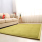 Casual Solid Color Rug Multi Colored Synthetics Indoor Rug Pet Friendly Anti-Slip Backing Carpet for Bedroom Green Clearhalo 'Area Rug' 'Rug' 2245081