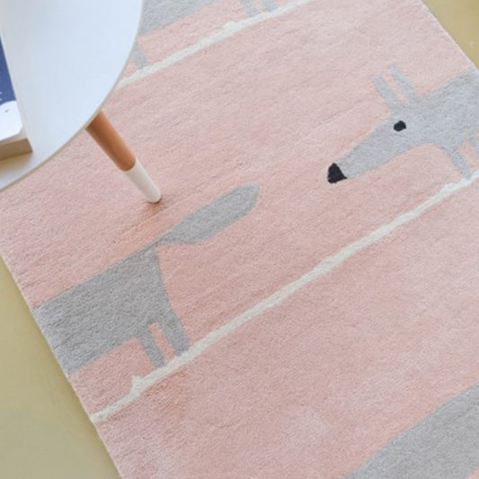 Casual Living Room Rug Multi Color Cartoon Pattern Rug Synthetics Anti-Slip Stain-Resistant Carpet Clearhalo 'Area Rug' 'Rug' 2245125