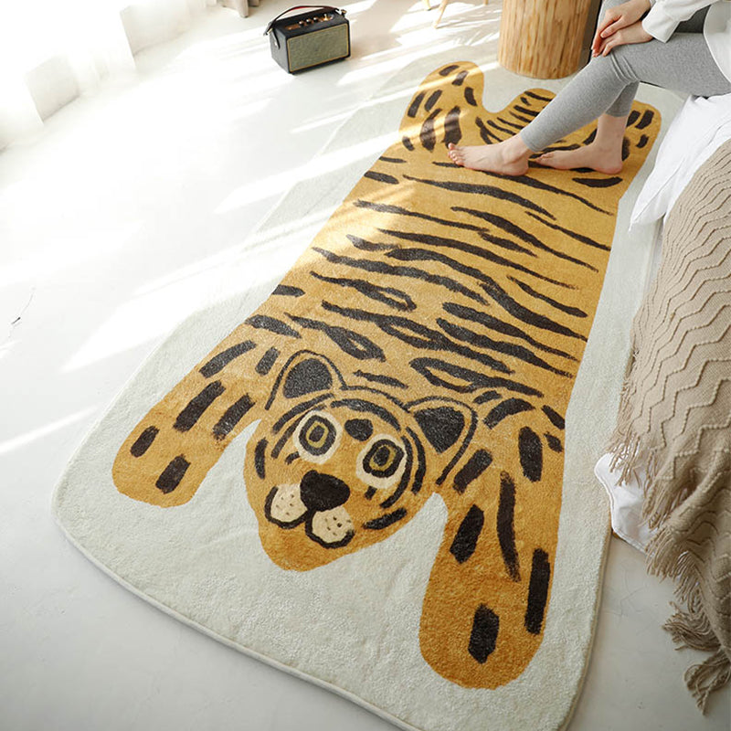 Irregular Shape Animal Skin Rug Multicolor Casual Carpet Polyster Anti-Slip Backing Washable Rug for Kids Clearhalo 'Area Rug' 'Casual' 'Rugs' Rug' 2245171