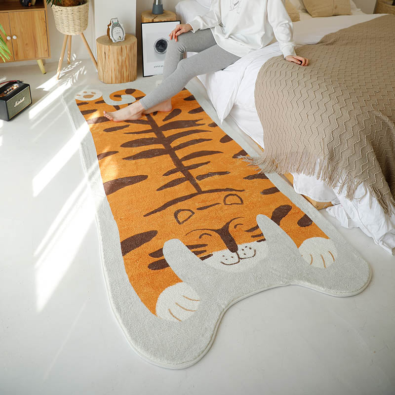 Irregular Shape Animal Skin Rug Multicolor Casual Carpet Polyster Anti-Slip Backing Washable Rug for Kids Clearhalo 'Area Rug' 'Casual' 'Rugs' Rug' 2245174