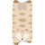 Irregular Shape Animal Skin Rug Multicolor Casual Carpet Polyster Anti-Slip Backing Washable Rug for Kids Khaki Clearhalo 'Area Rug' 'Casual' 'Rugs' Rug' 2245187