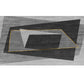 Multicolor Luxe Rug Synthetics Geometric Pattern Carpet Pet Friendly Anti-Slip Backing Easy Care Area Rug for Home Black Clearhalo 'Area Rug' 'Rug' 2245333