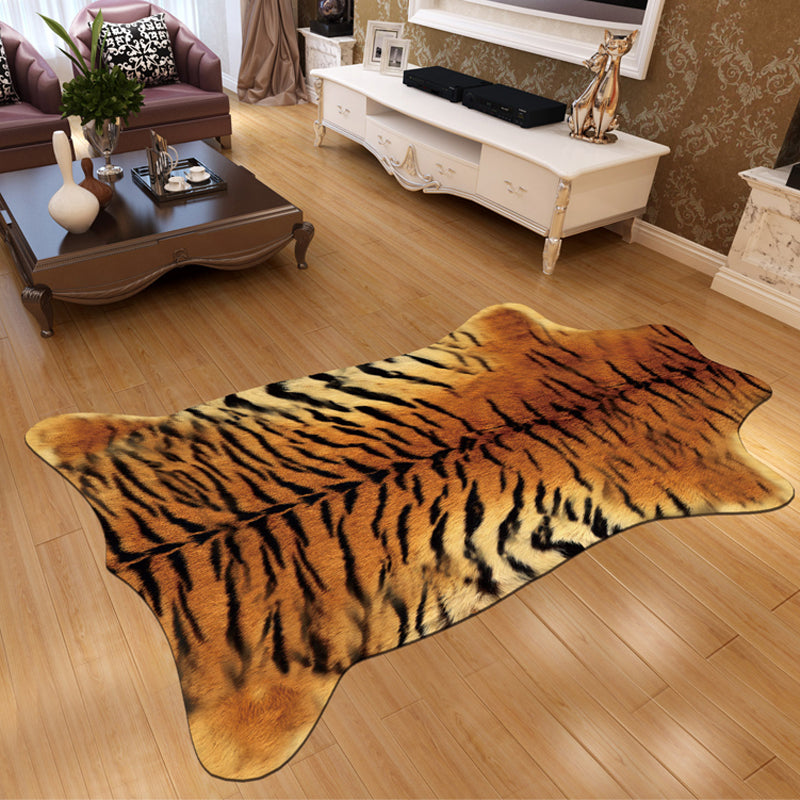 Novelty Shape Animal Skin Rug Multi-Color Creative Area Rug Synthetics Non-Slip Easy Care Carpet for Living Room Clearhalo 'Area Rug' 'Casual' 'Rugs' Rug' 2245348