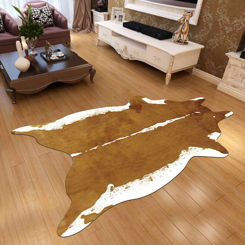Novelty Shape Animal Skin Rug Multi-Color Creative Area Rug Synthetics Non-Slip Easy Care Carpet for Living Room Clearhalo 'Area Rug' 'Casual' 'Rugs' Rug' 2245350